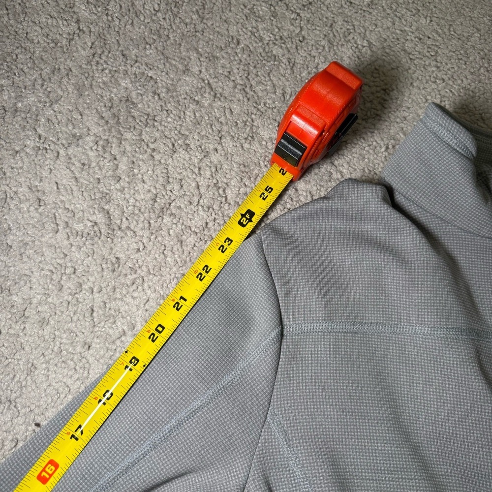 Mountain Hardwear‎ Womens Waffle Thermal Size Medium Gray Full Zip Jacket Hiking - Picture 11 of 11